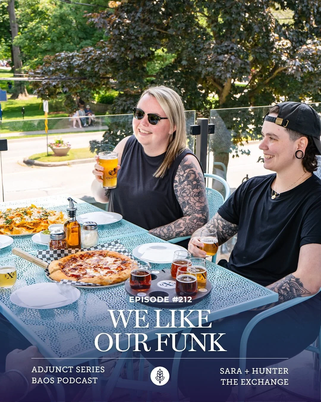 🍻 Episode #212: We Like Our Funk with Sara Divinski and Hunter Ross of @theexchangebrewery ~ Adjunct Series 🍻

Use code&nbsp;BAOS50&nbsp;to get 50% off your Sourpalooza tickets via the link in @theexchangebrewery&rsquo;s profile!

Niagara-On-The-La
