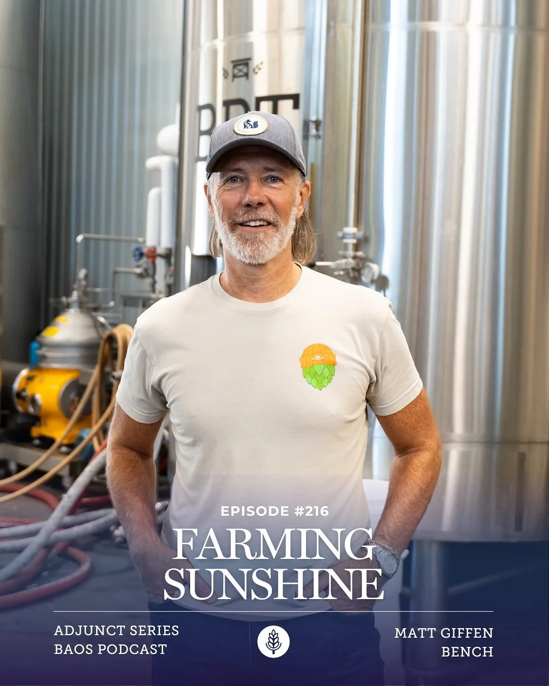🍻 Episode #216: Farming Sunshine with Matt Giffen of @benchbrewing ~ Adjunct Series 🍻

One of the most impressive breweries&nbsp;you&rsquo;ll find in the glorious province of Ontario is Beamsville&rsquo;s&nbsp;@benchbrewing. Nestled right along Kin