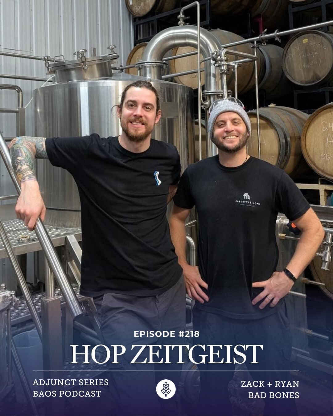 🍻 Episode #218: Hop Zeitgeist with Zack Heuff + Ryan Lewell of @badbonesbeer ~ Adjunct Series 🍻

Quebec has one of the most exciting craft beer scenes in the country, and no new brewery has made quite the splash in the past year and change that @ba