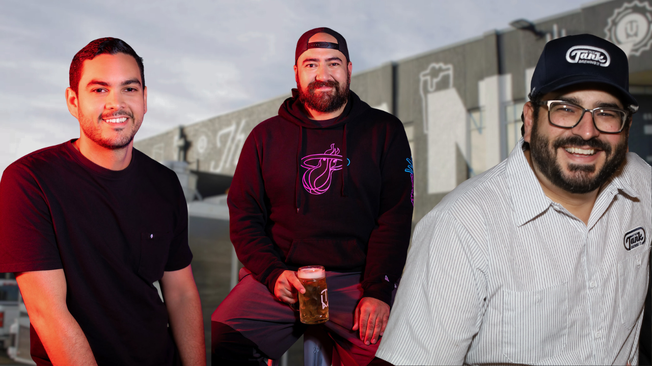Episode #222: It's Always Summer In Miami with Stefano Medina, Luis Brignoni and Mauricio Arratia of The Tank Brewing Co. | Adjunct Series