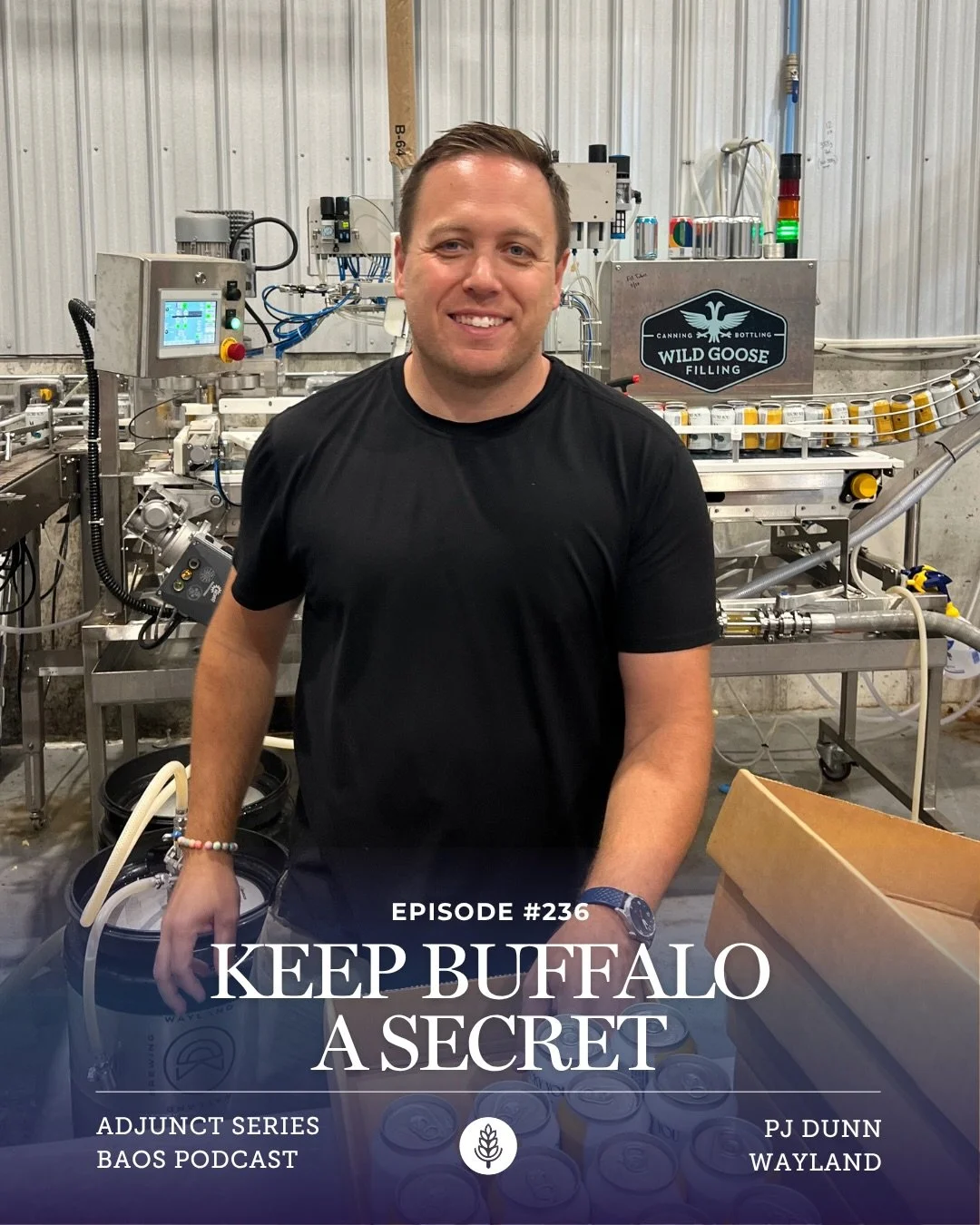 🍻 Episode #236: Keep Buffalo A Secret with PJ Dunn of @waylandbrewing ~ Adjunct Series 🍻

One of the blessings of living in Hamilton is the proximity to the US border. Since relocating in 2022, @getitinyacee has been digging into the Western New Yo
