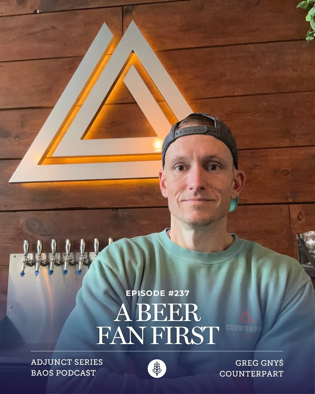 🍻 Episode #237: A Beer Fan First with Greg Gnyś of @counterpartbrewing ~ Adjunct Series 🍻

Our Brewery of the Year for 2024, Niagara Falls, ON&rsquo;s Counterpart has just kept on winning, dropping world-class barrel-aged beers, impeccable hazy IPA