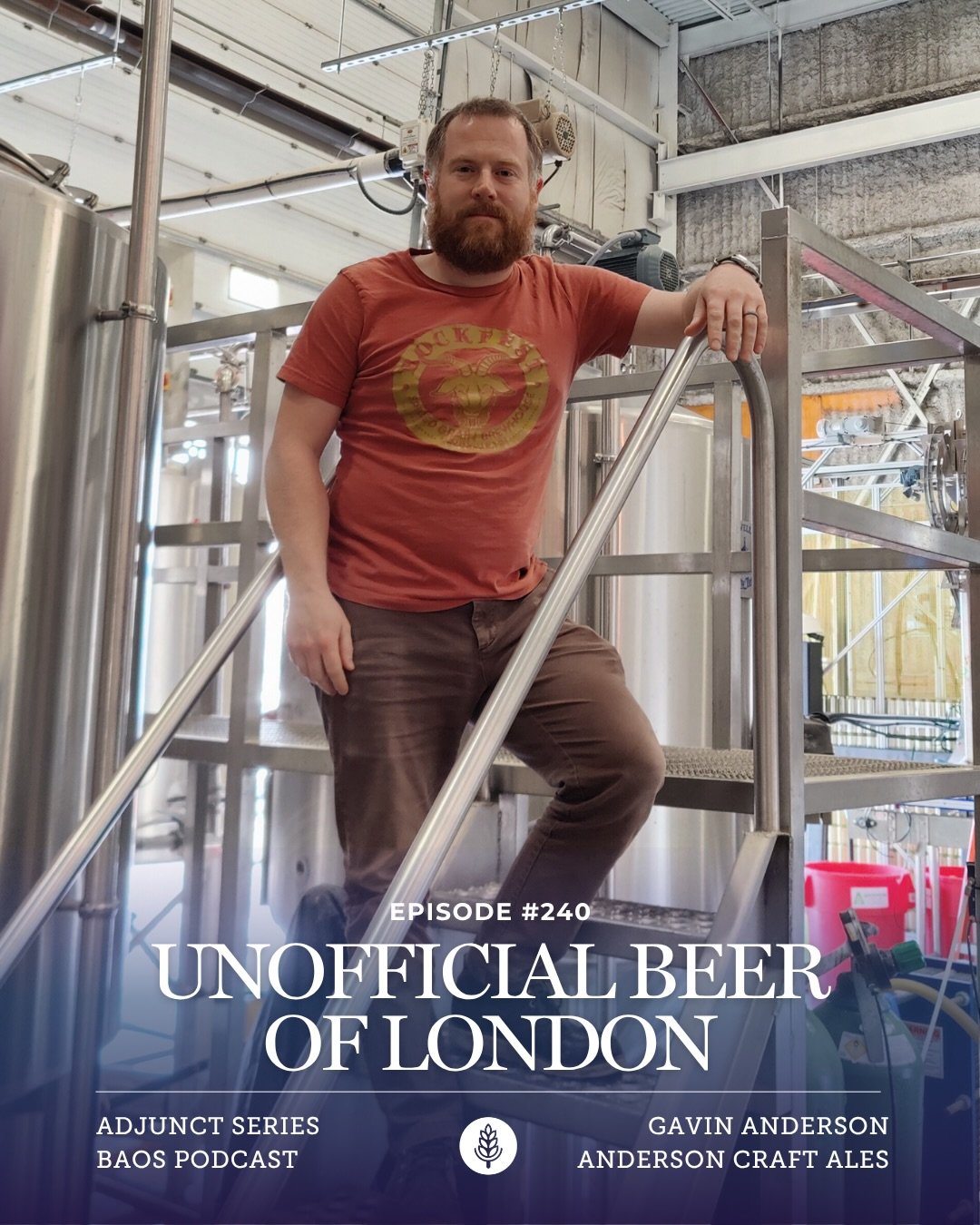 🍻 Episode #240: Unofficial Beer of London with Gavin Anderson of @andersoncraftales ~ Adjunct Series 🍻

With their Cream Ale outselling all of the biggest beers in the LCBO by around 3-4x in the area, Anderson Craft Ales seem to have the unofficial
