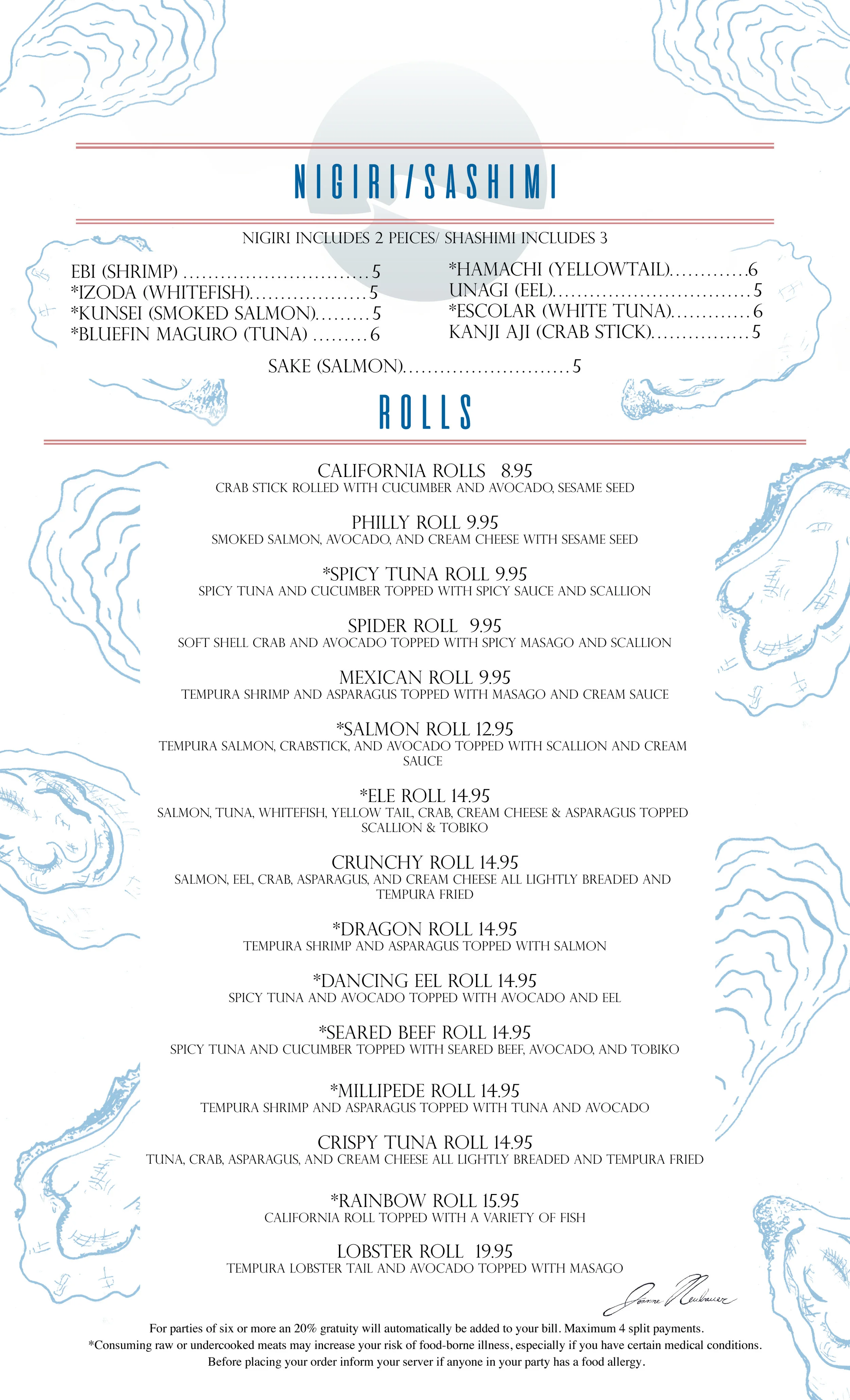 Menu Design