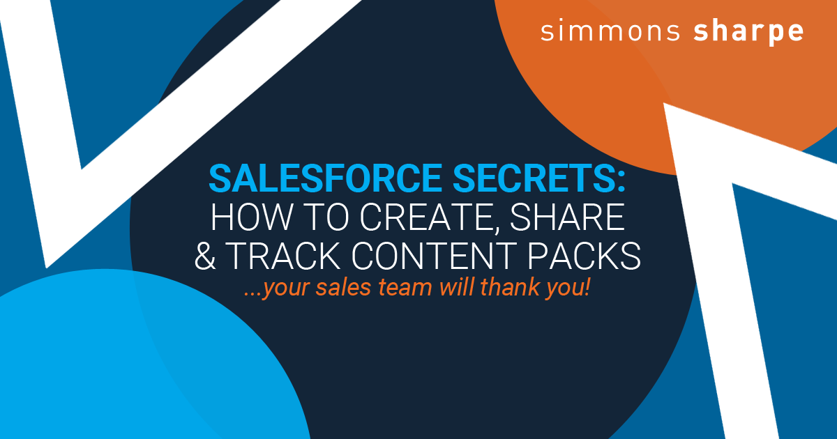 How to Create, Share & Track Content Packs in Salesforce