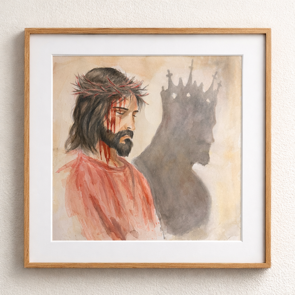 Portrait of Jesus with shadowed figure.png