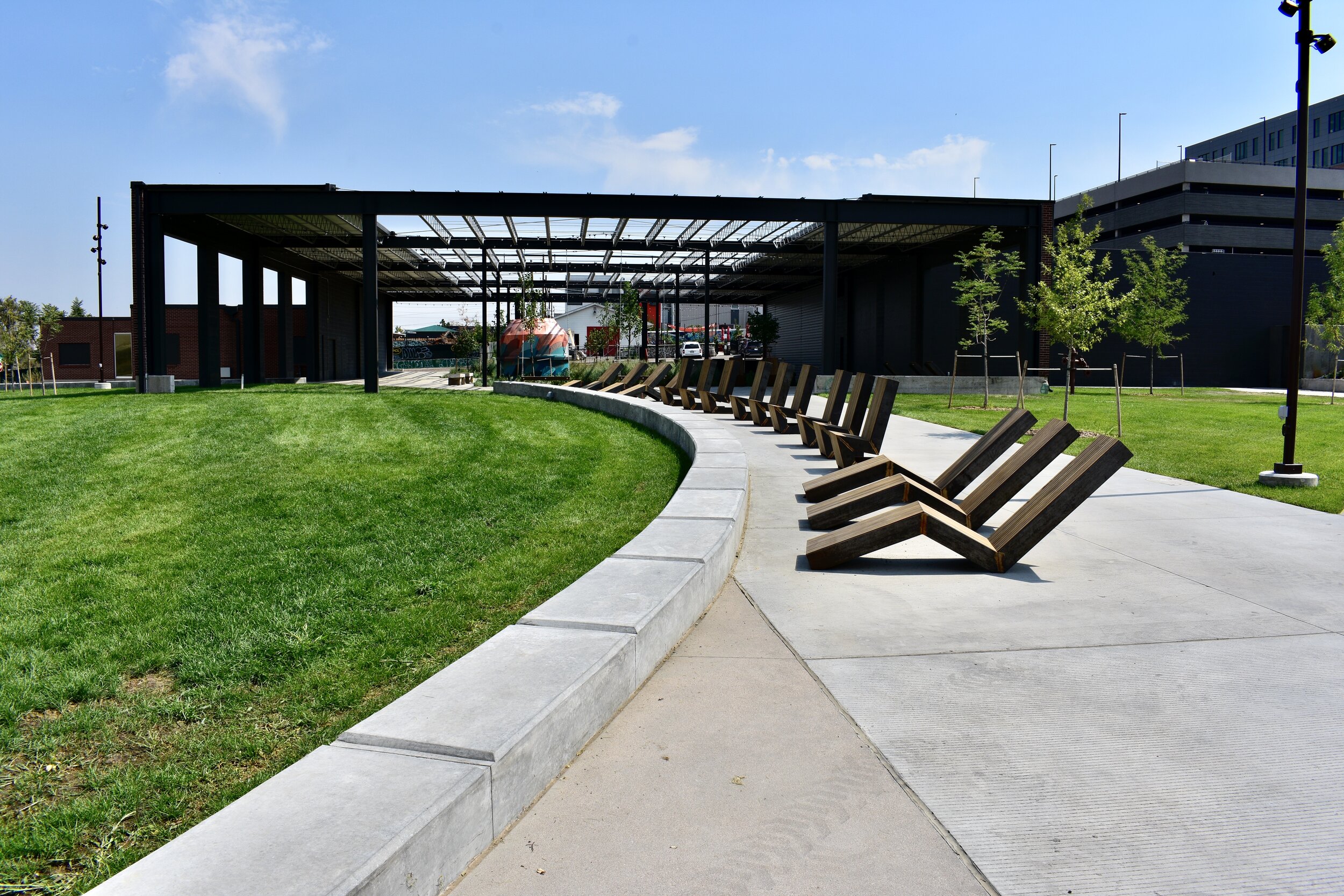 RiNo Park in Downtown Denver