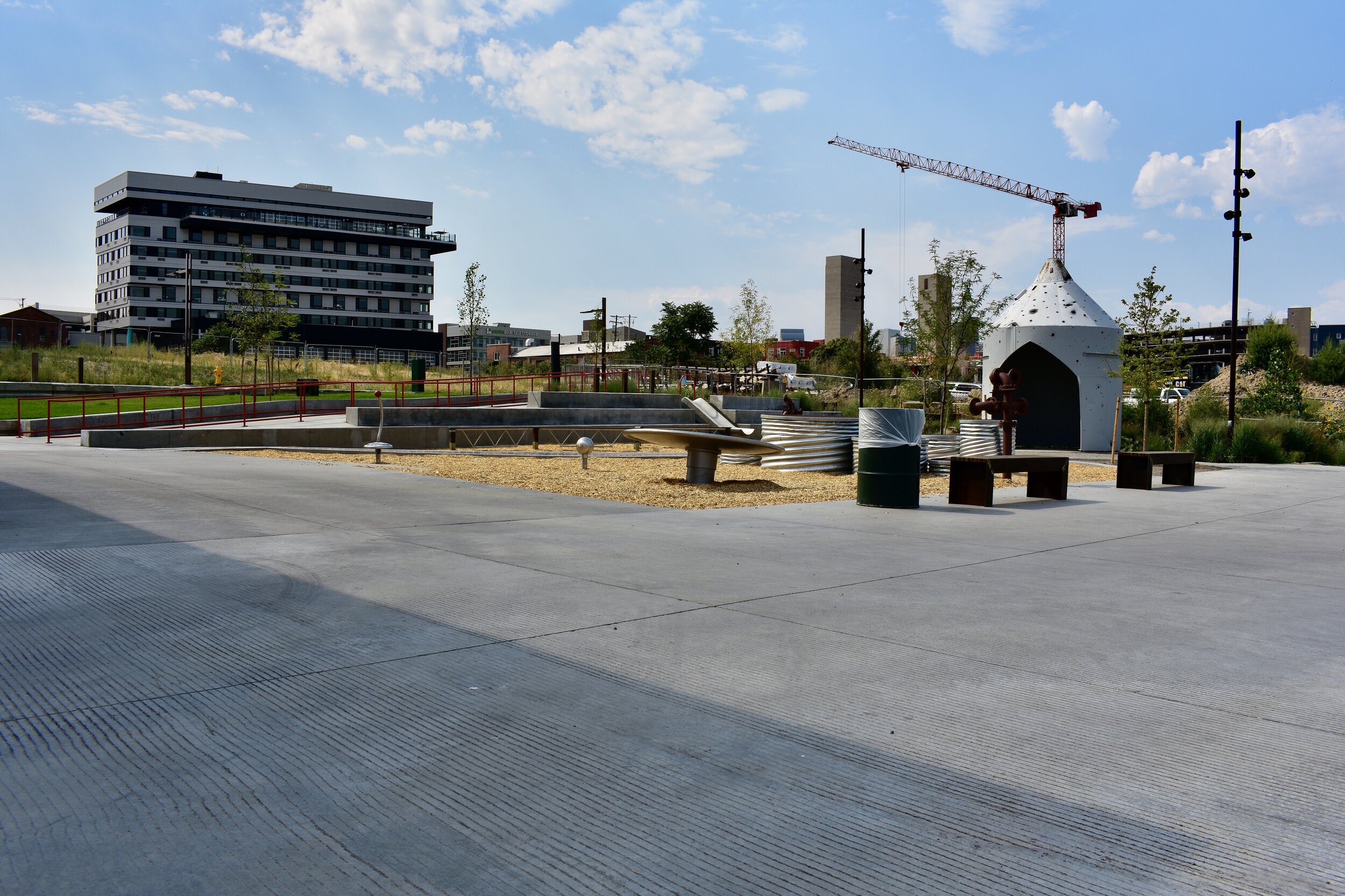 RiNo Park in Downtown Denver