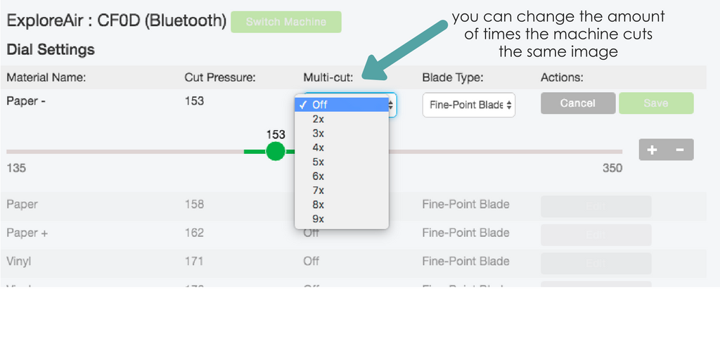 Cricut Design Space 3 Custom Materials