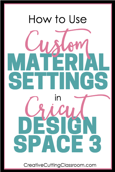 How do I choose material settings? – Help Center