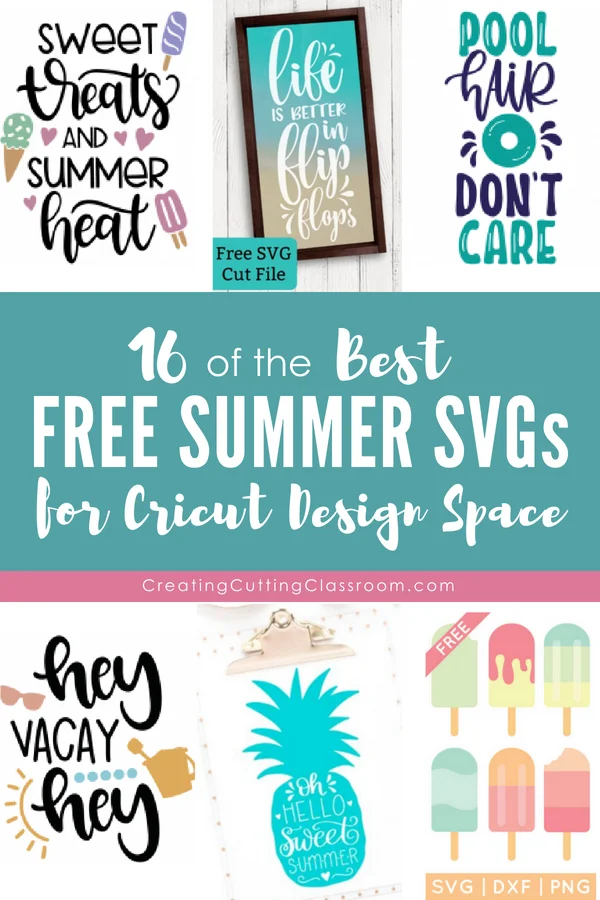 Download The Best Free Summer Svgs For The Cricut Creative Cutting Classroom SVG, PNG, EPS, DXF File