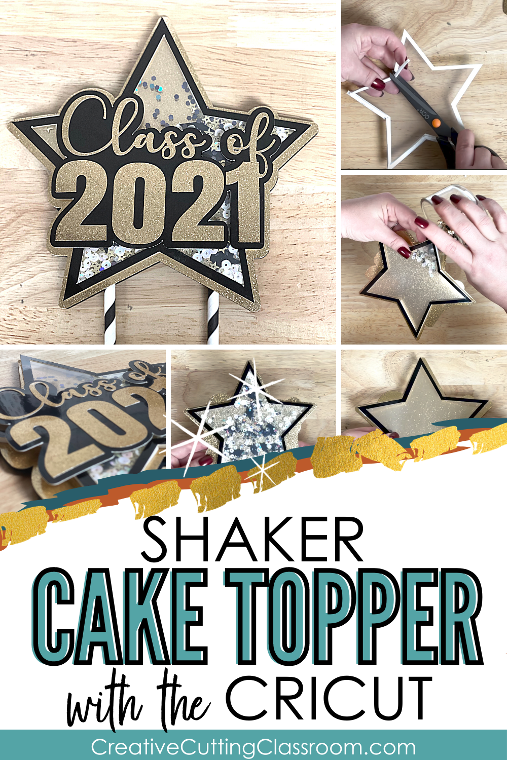 Download Make A Graduation Shaker Cake Topper With Cricut Creative Cutting Classroom