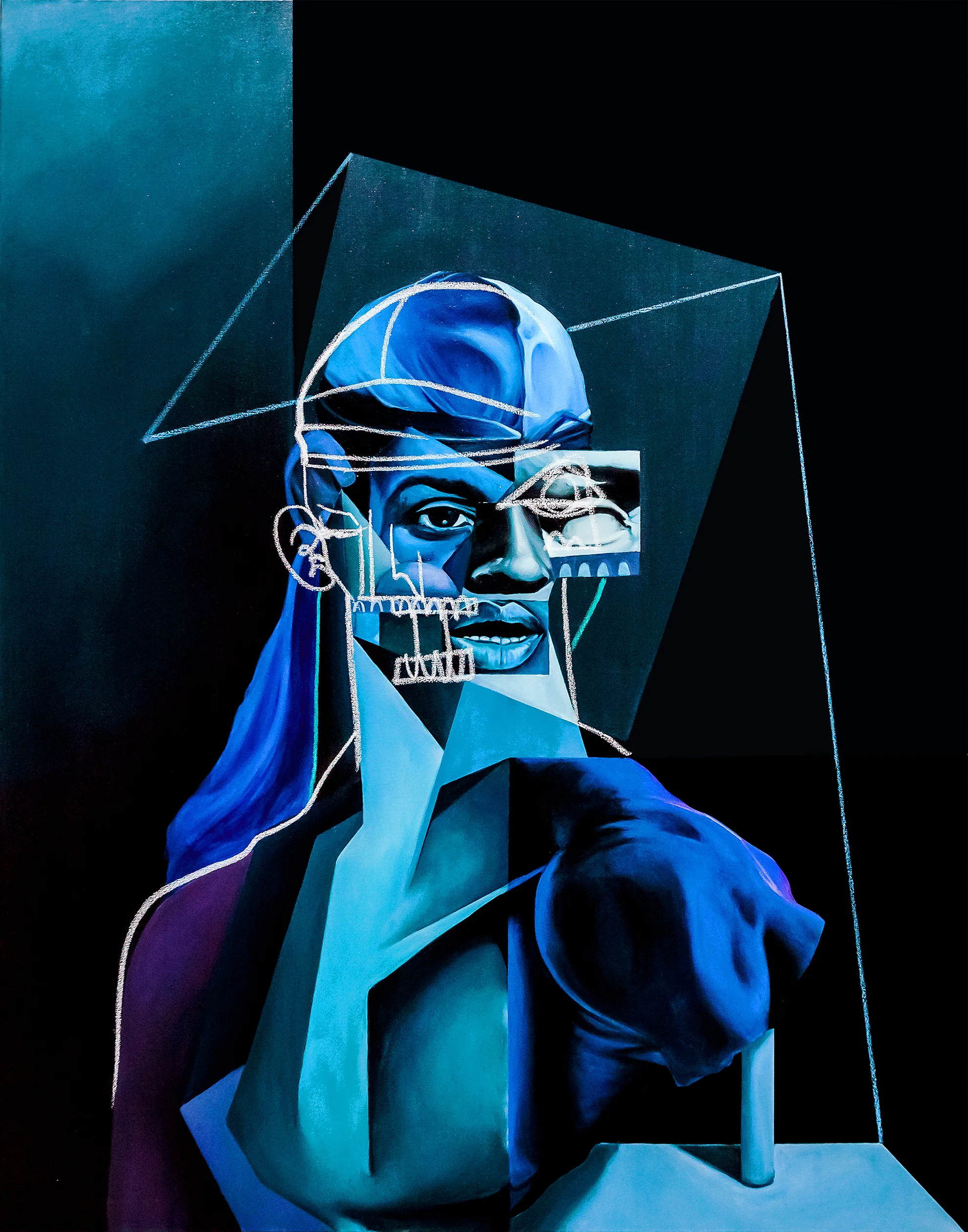 "BLUE FOR MANY REASONS" 2018