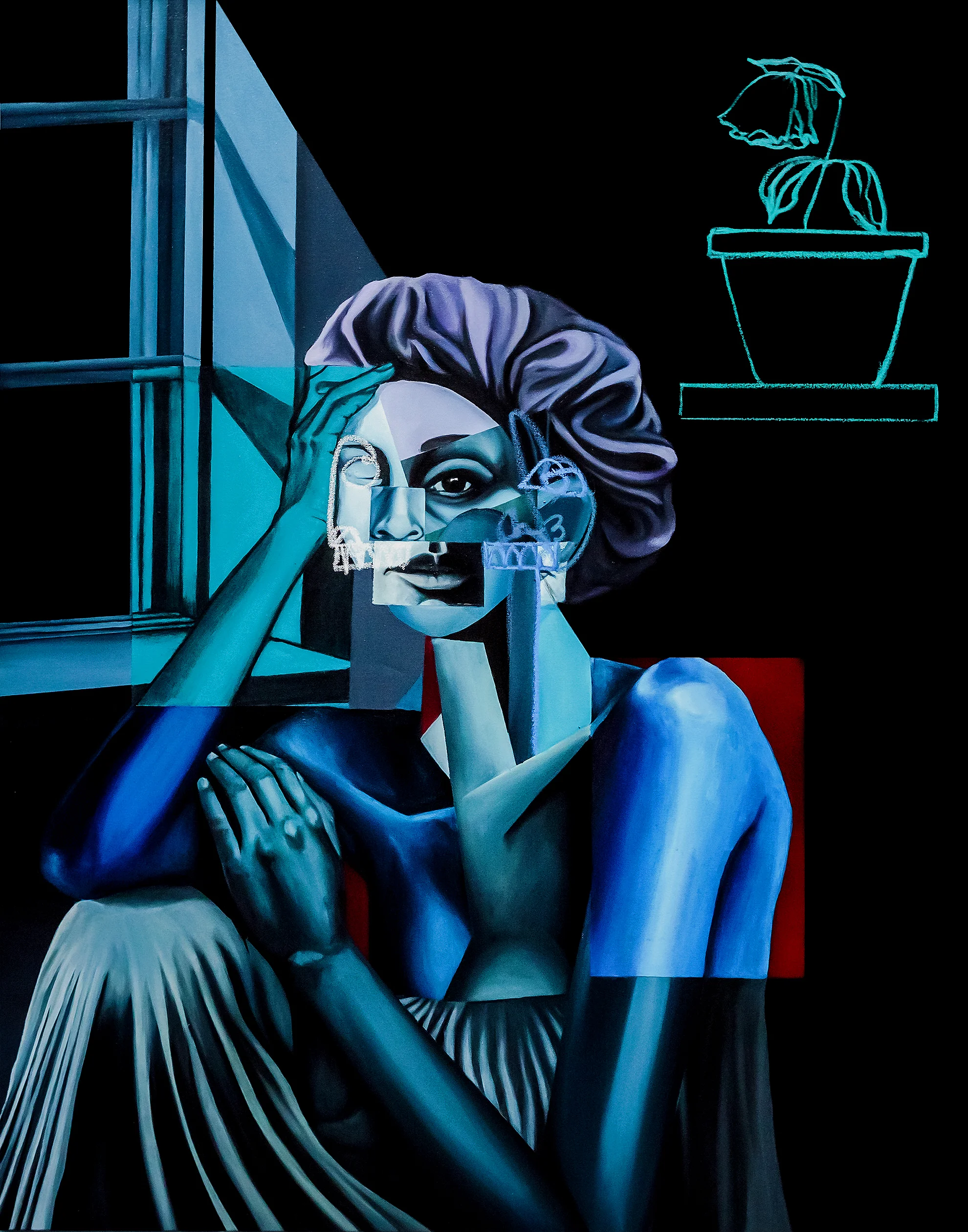 "WOMAN BY THE WINDOW"