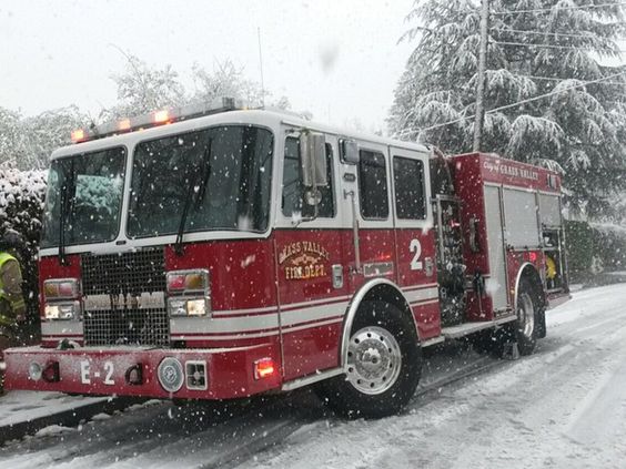 Engine 2 responds out of station 2 and is staffed by a minimum of 2 firefighters 24/7, but often times has three or four Grass Valley Firefighters as well as an intern. It carries a full set of vehicle extrication equipment (Jaws of Life), and low angle rope rescue equipment in addition to firefighting and medical equipment. Engine 2 is a 2015 KME Severe Service type 1 pumper with a 1500GPM pump and 500 gallons of water.