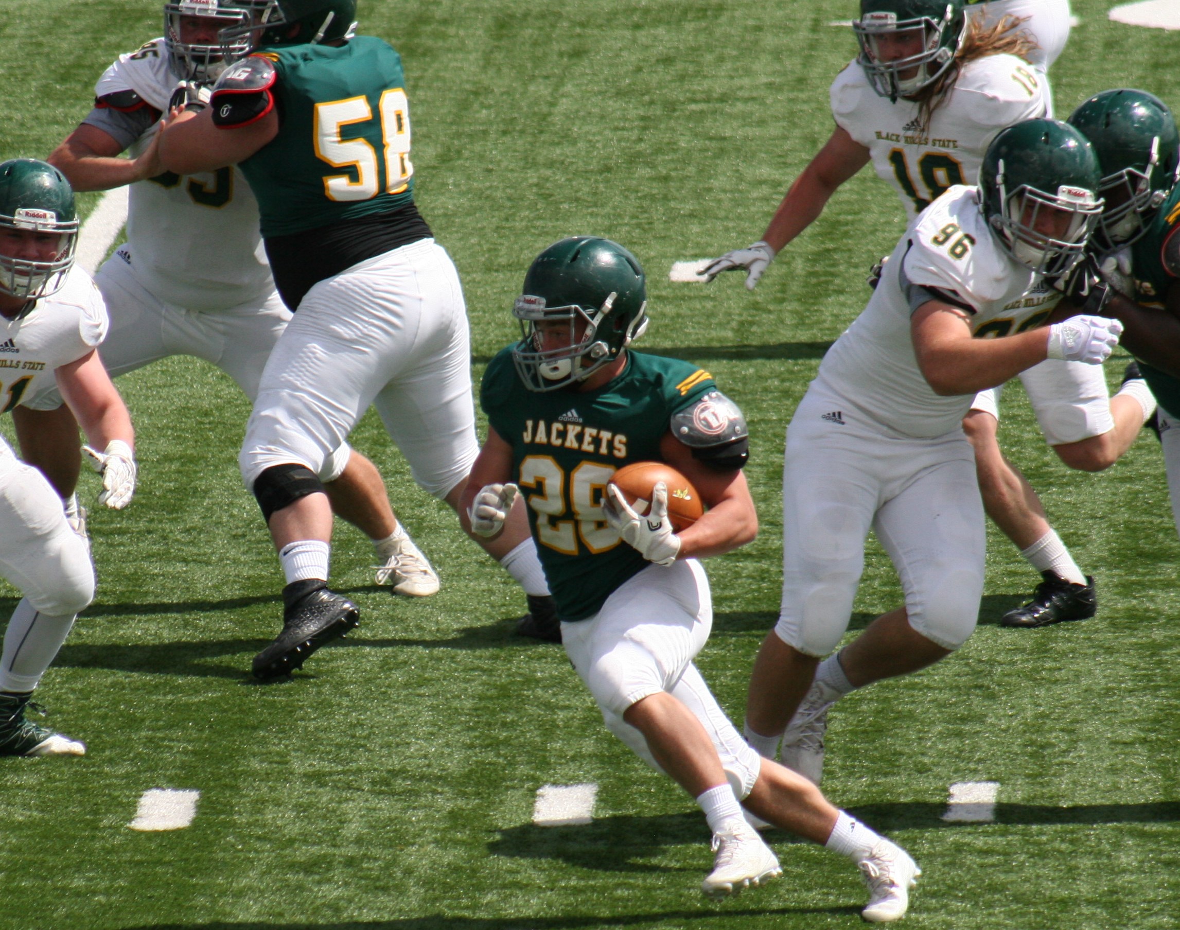 Jack Walbye - PHS Class of 2016 Black Hills State University - (#28) RB
