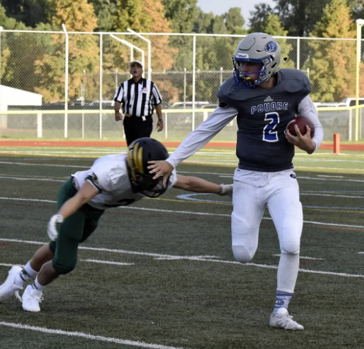 Troy McFadden (#2 QB) - Class of 2018 All Conference 2017 Voted to Play in the All State Game Email: mcfaddentroy10@yahoo.com Hudl: Hudl Highlight Film Player Profile: Troy McFadden Profile Click Here to See Troy's 2016 Stats Twitter Handle: @troy2mcfadden Physical Data: Height: 6’2” / Weight: 185 lbs. / Max Bench: 240 lbs. /Max Squat: 275 lbs. / Max Clean: 205 lbs. / 40 time: 4.85 seconds Football Honors: 2nd Team All Conference in 2017/ Led Conference in passing yards with 1,800 yards, and had TD/Int Ratio of 12/4 / Team Captain in 2017/ Freshman Captain:2014/ JV Captain: 2015/ Varsity Letter: 2016, 2017 Academic Information : Please contact our recruiting coordinator for this information. We are not putting academic information on our website at this time. Coaches Comments: Troy suffered an ACL injury early in the season in 2016. He was splitting time as the varsity starting QB prior to his injury. We except big things from Troy in 2017 and know he will lead us to great success. He has all the tools to be a great player. 