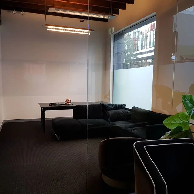 Our new @gray_wolf_studio edit suite is painted and ready to go! Couldn't have done it without @mitchelljcarr, massive thanks
.
.
.
.
.
#edit #suite #featurefilm #film #editor #diy #reno #painting #dark #achievement #totalbodyworkout #video #office #