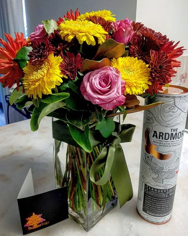 A little bit #spoilt by my fellow Wolves. See, #birthdays can be #fun!
.
.
.
.
.
.
#flowers #scotch #treat #surprise #cakewasgood #nocakeforphoto