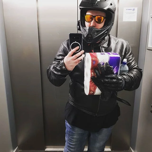 Any excuse to go for a ride...
.
.
.
.
.
.
#honda #grom #hondagrom #motorcycle #motorbike #rider #anyexcuse #gear #toiletpaper #essentials #wishtheshopswerefurtheraway #quilton