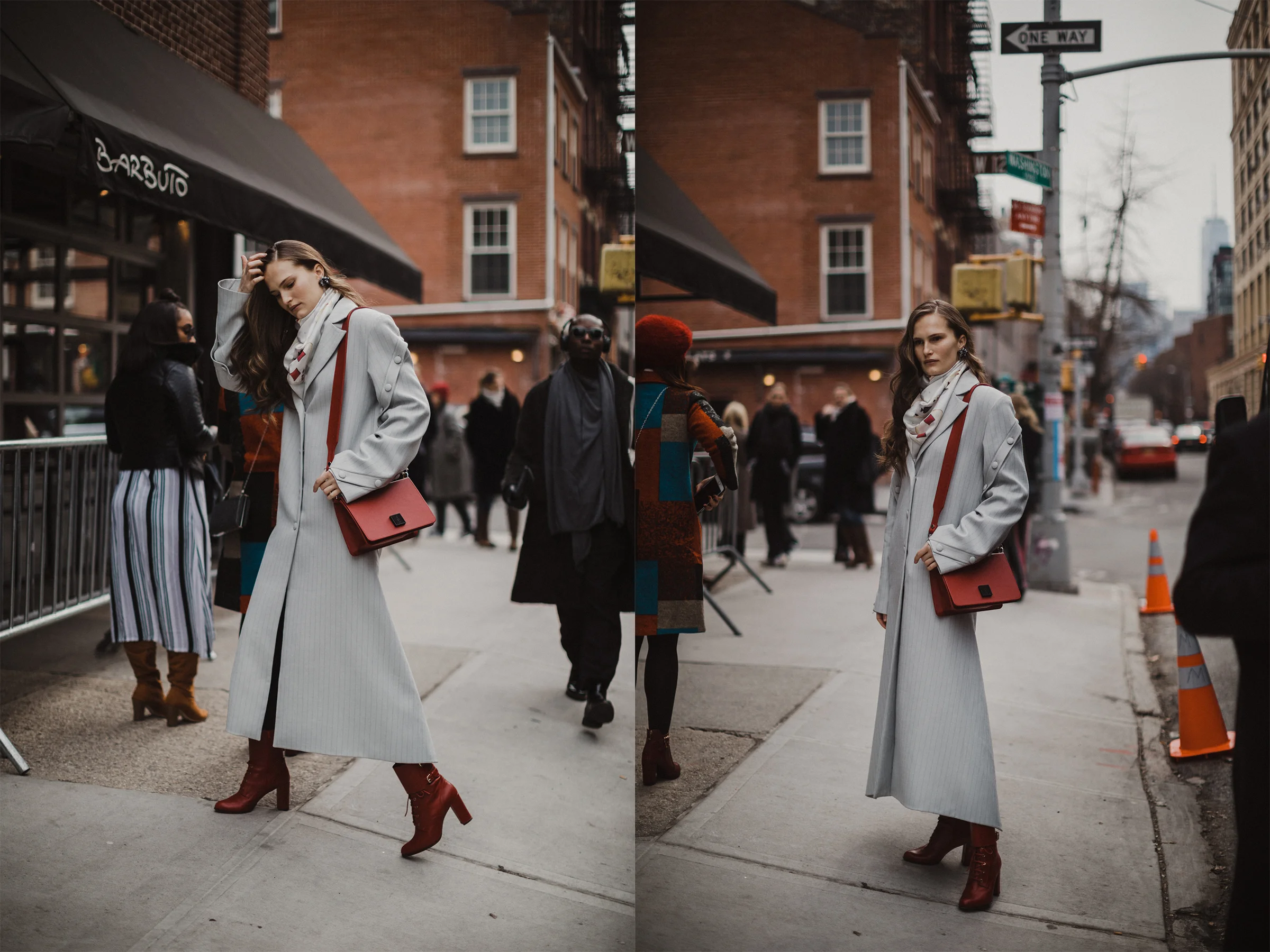 Alla outside of Industria Studios.