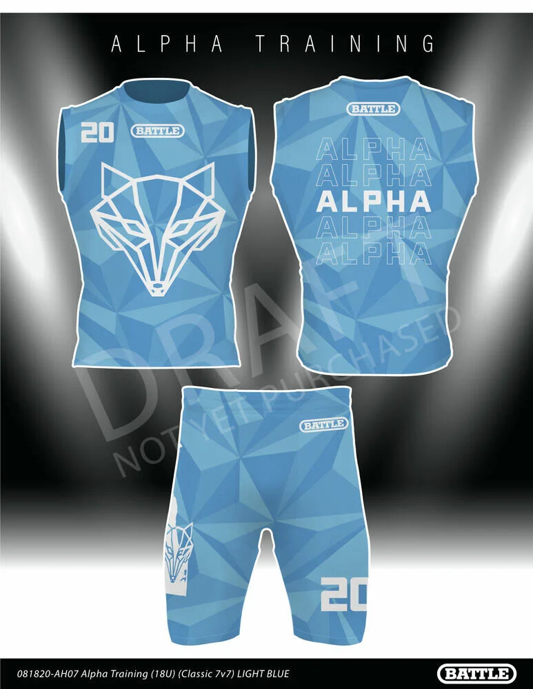 battle 7v7 uniforms