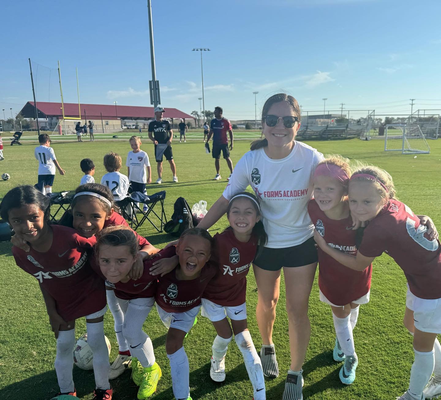 Saturday morning soccer!!! #alphagirls