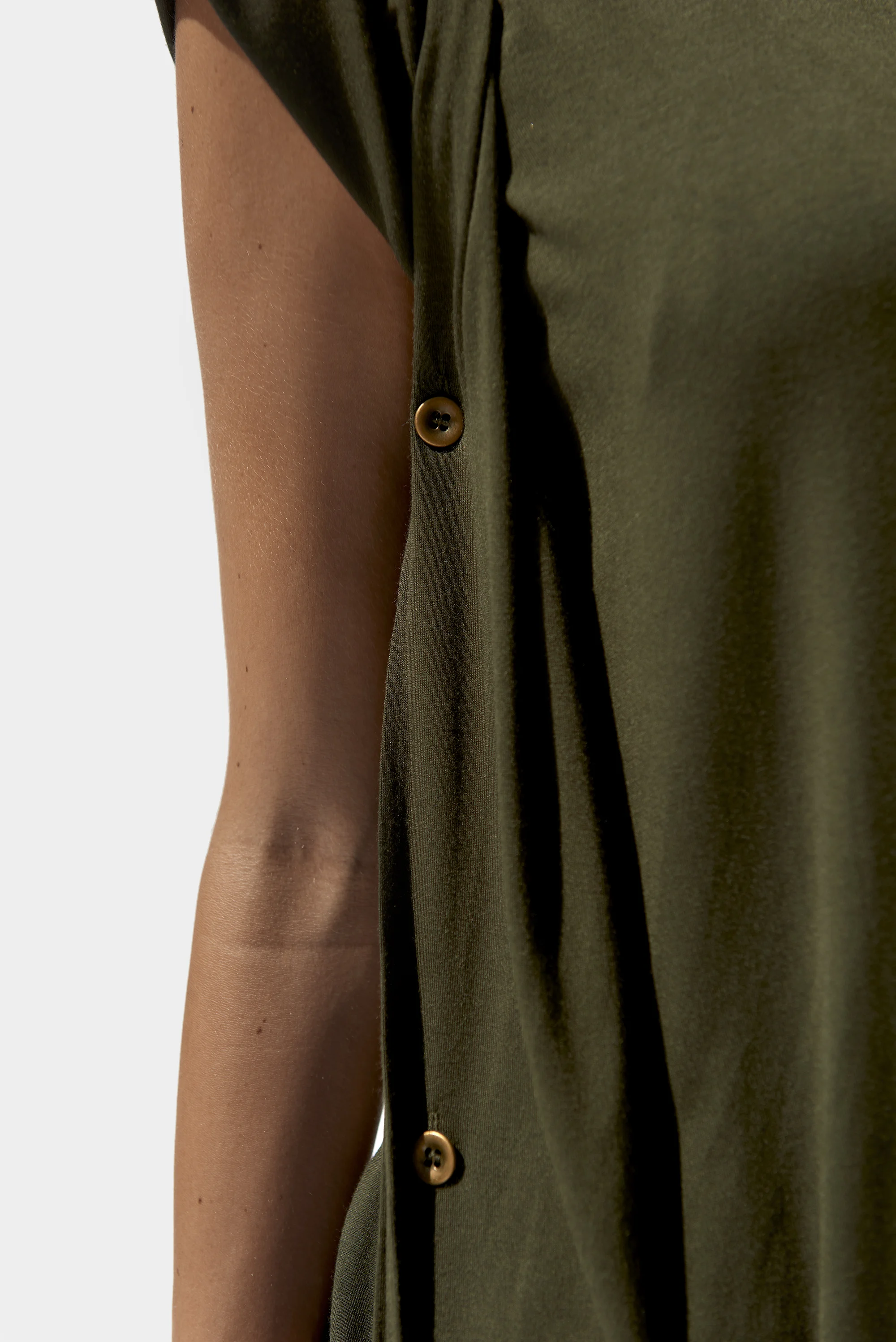 olive green convertible shirt
