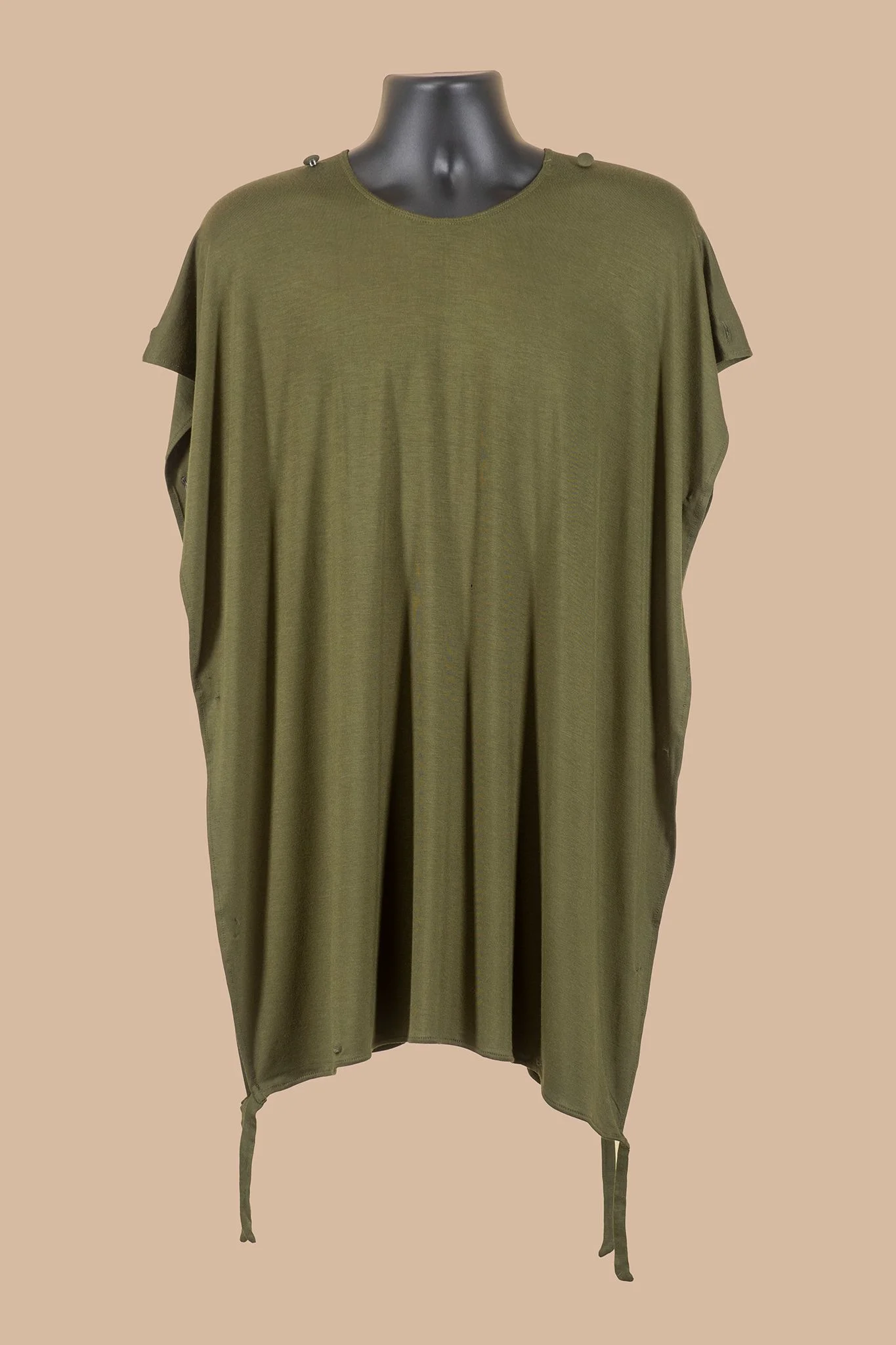olive green convertible shirt long women men unisex