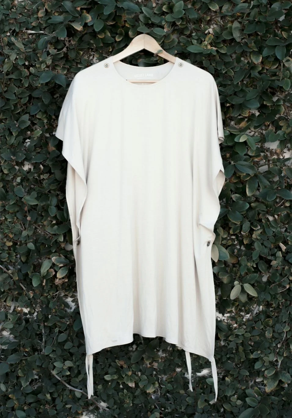 sand tan convertible shirt long women men unisex