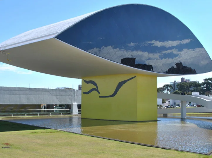 Oscar Niemeyer Museum in Curitiba
