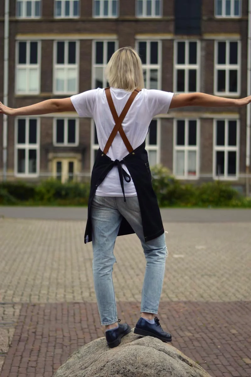 Het comfort van gekruiste schouderriemen
