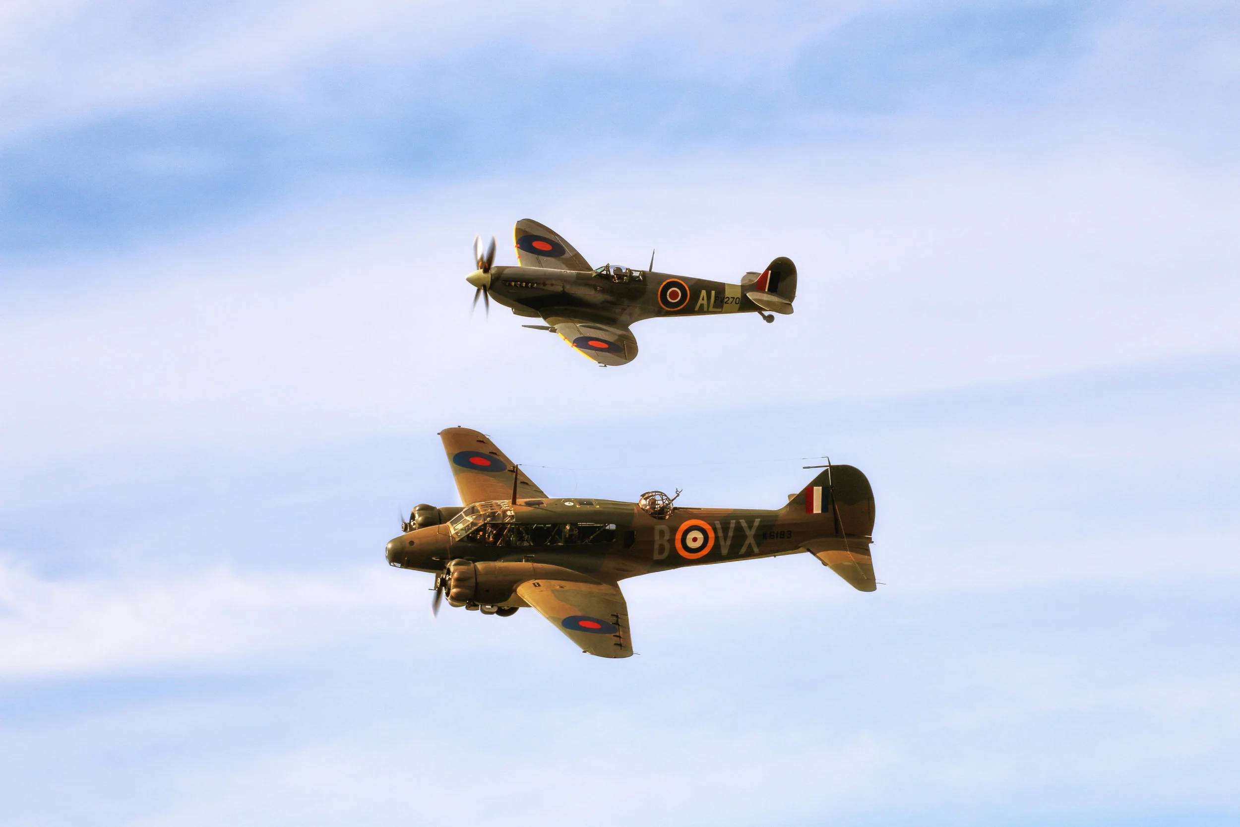Avro Anson and Spitfire Wanaka 2018 Matt Connors.jpg