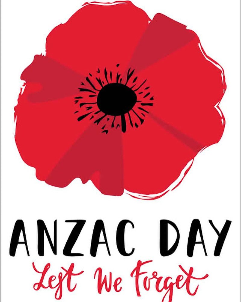 Lest We Forget.