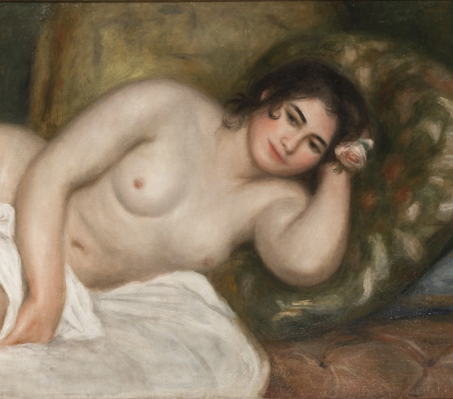 Renoir, Femme nue couchée (Gabrielle) (1903) (cropped)
