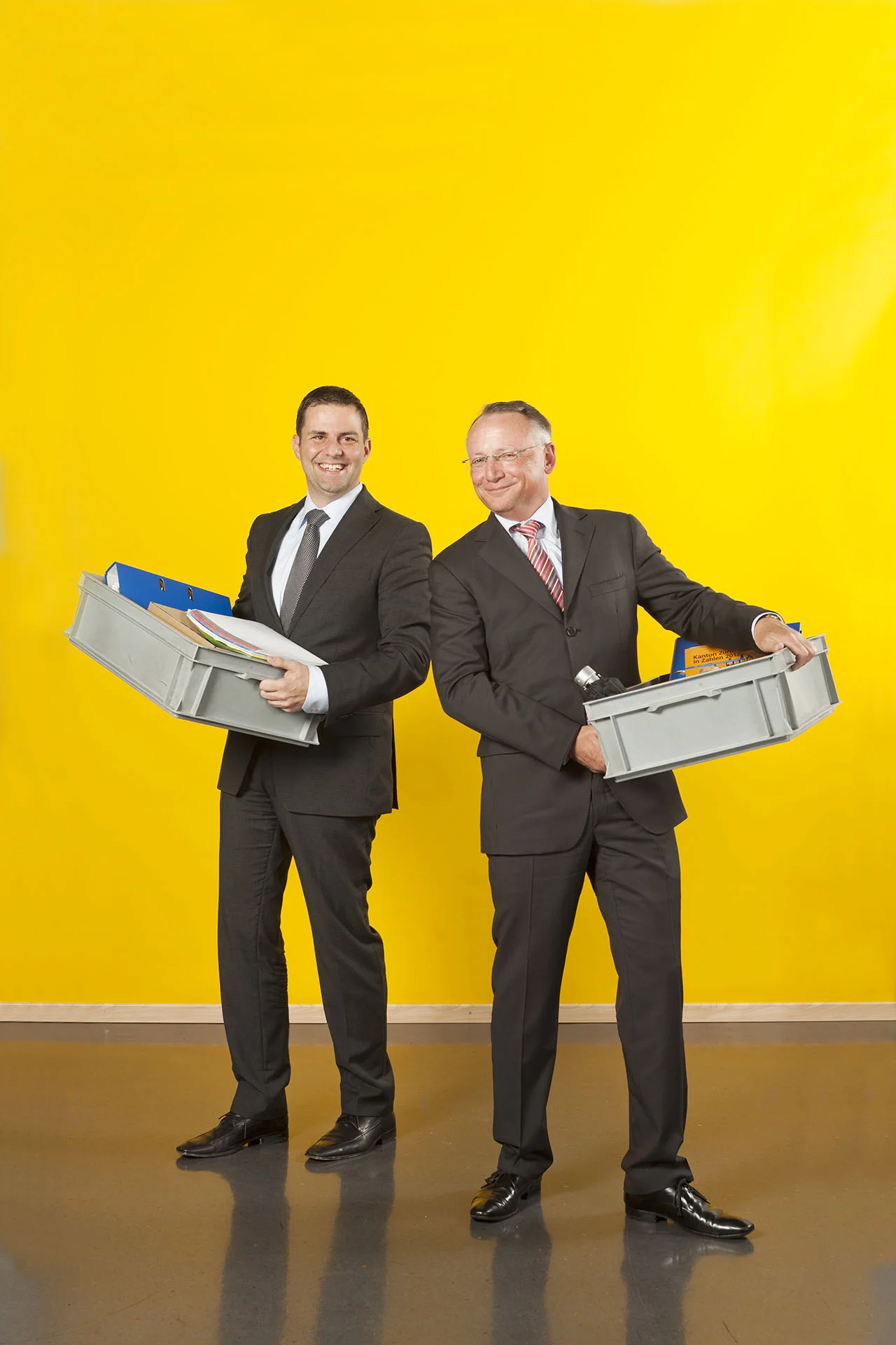 Stephan Müller und Patrick Sulser / ZKB