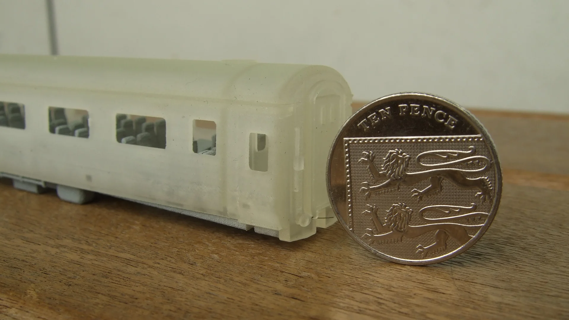 1/120 3D Printed NZ Metlink Carriage