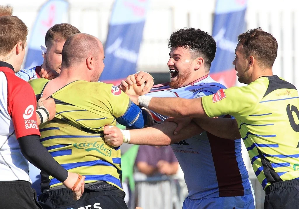 Match Day Images from Rotherham Titans v Sale FC