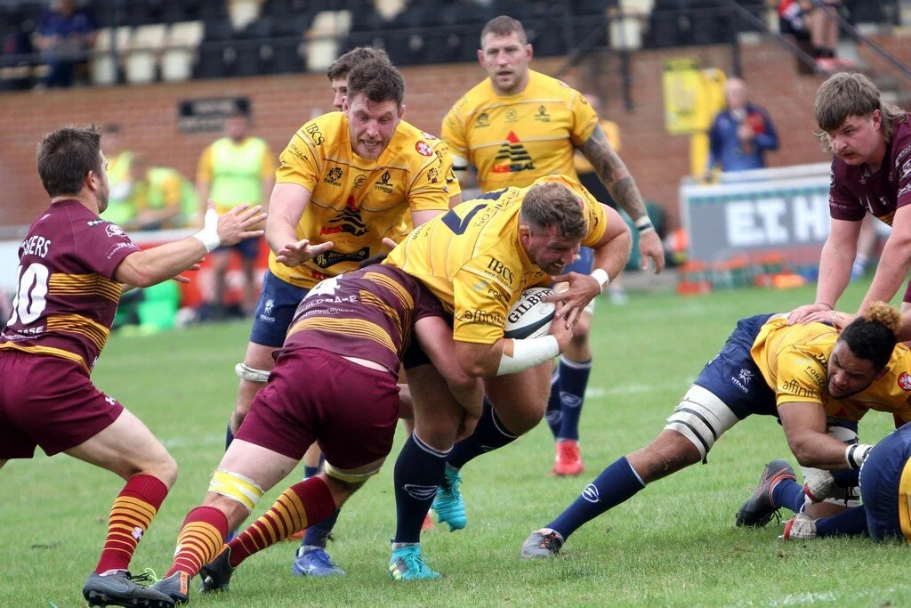 Rikki Stout Tries To Go Over Line Supported By Matt Smith.jpg