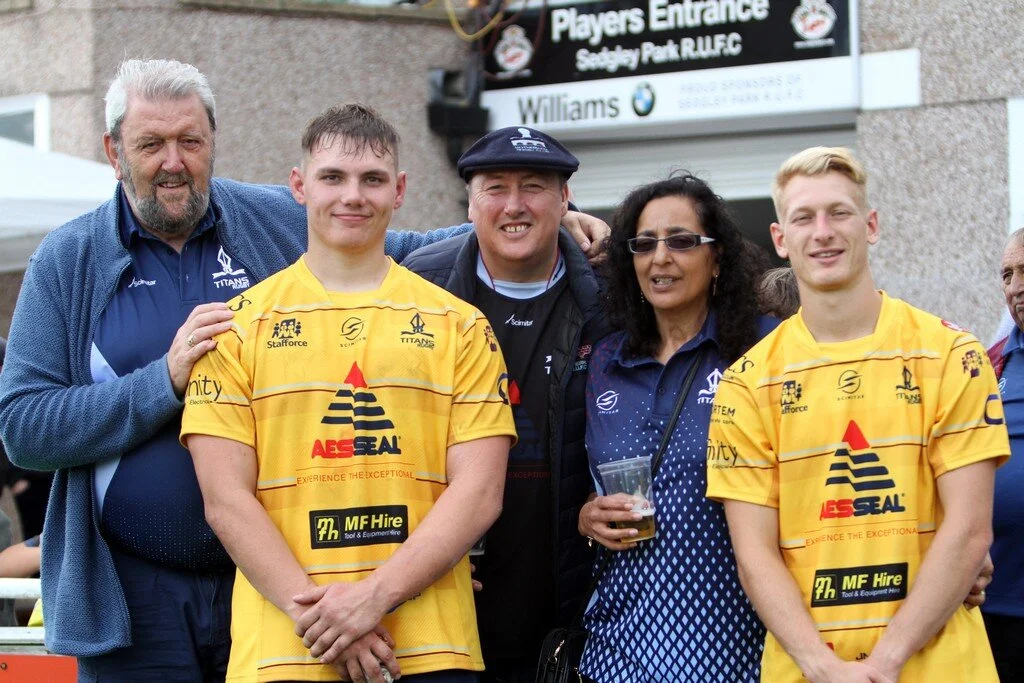Harry Williams and Sam Pocklington With Fans.jpg