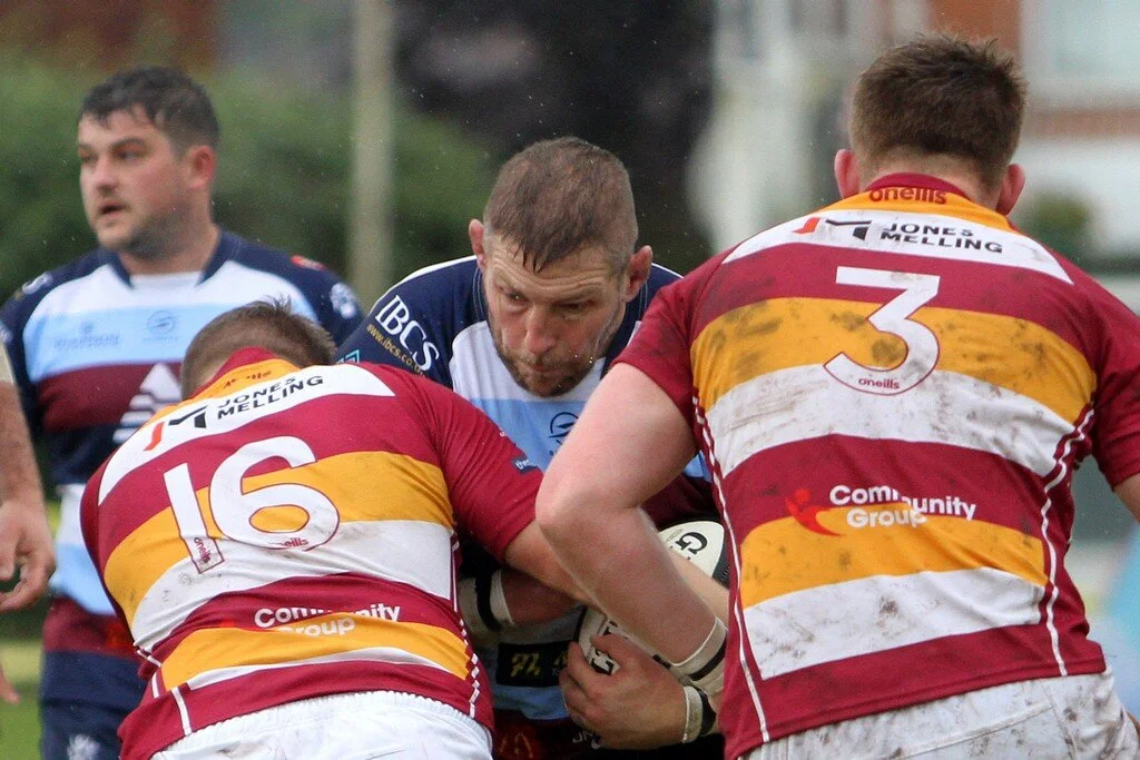 Matt Challinor Hits Fylde Defence.jpg
