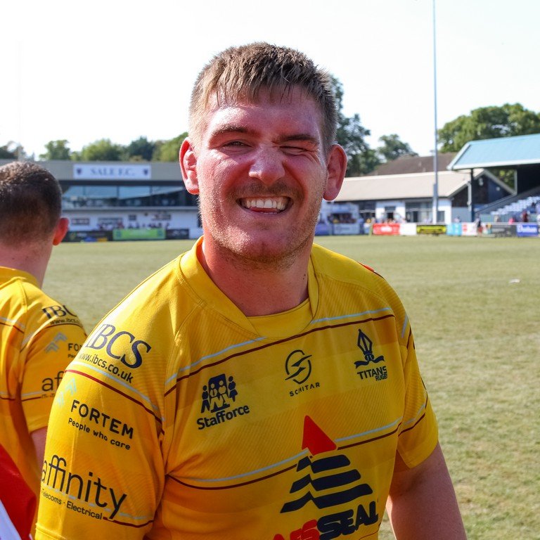 Titan's Captain Zak Poole after the first gallop of the season- Sale FC 21 v 12 Rotherham (Pre-season friendly)-8676.jpg