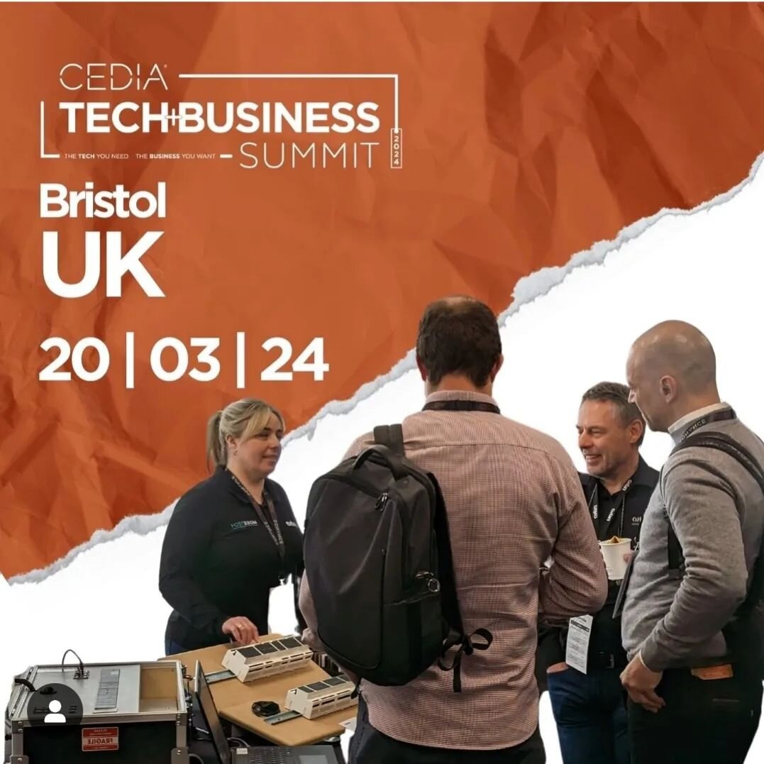 I'm excited to attend the CEDIA Bristol Tech and Business summit on Wednesday this week where I'll be on the panel discussion session in the afternoon. This event is returning to Bristol after a few years absence. 
.
It'll be a great opportunity to f