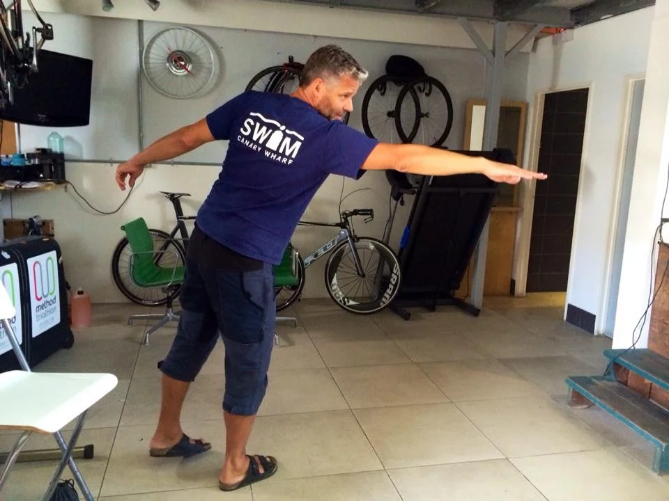 Ray Gibbs, my technique coach. I spent many hours repeating drills until I created the correct muscle memory