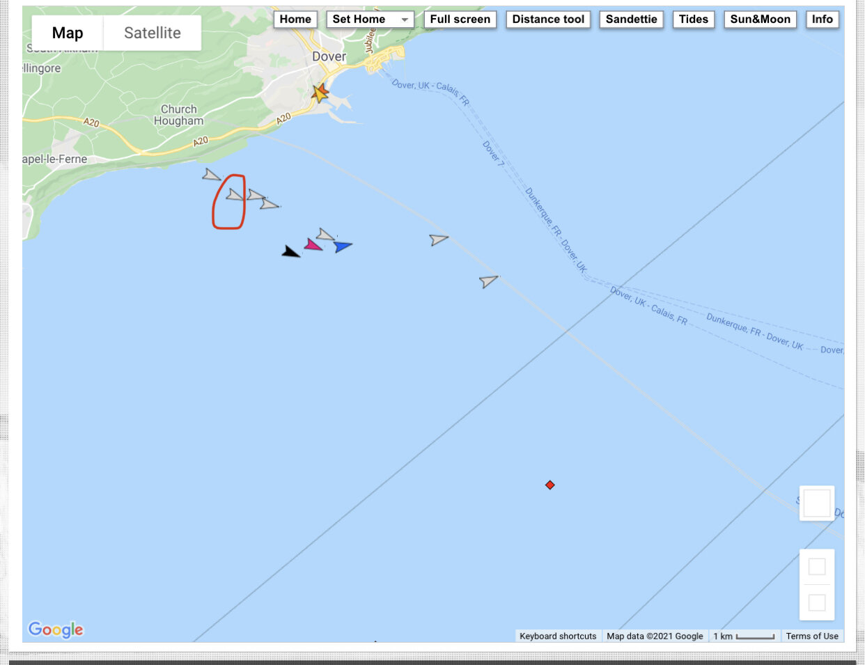 30 minutes into Steven’s swim, he was made great progress and was catching the pack that set off before us.