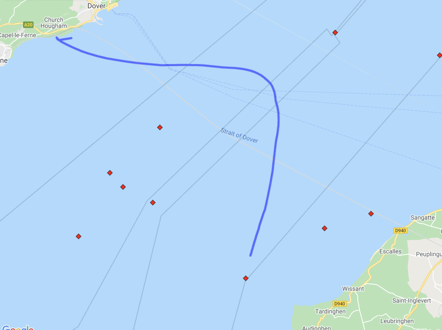 Kristen’s second swim - heading towards ZC2