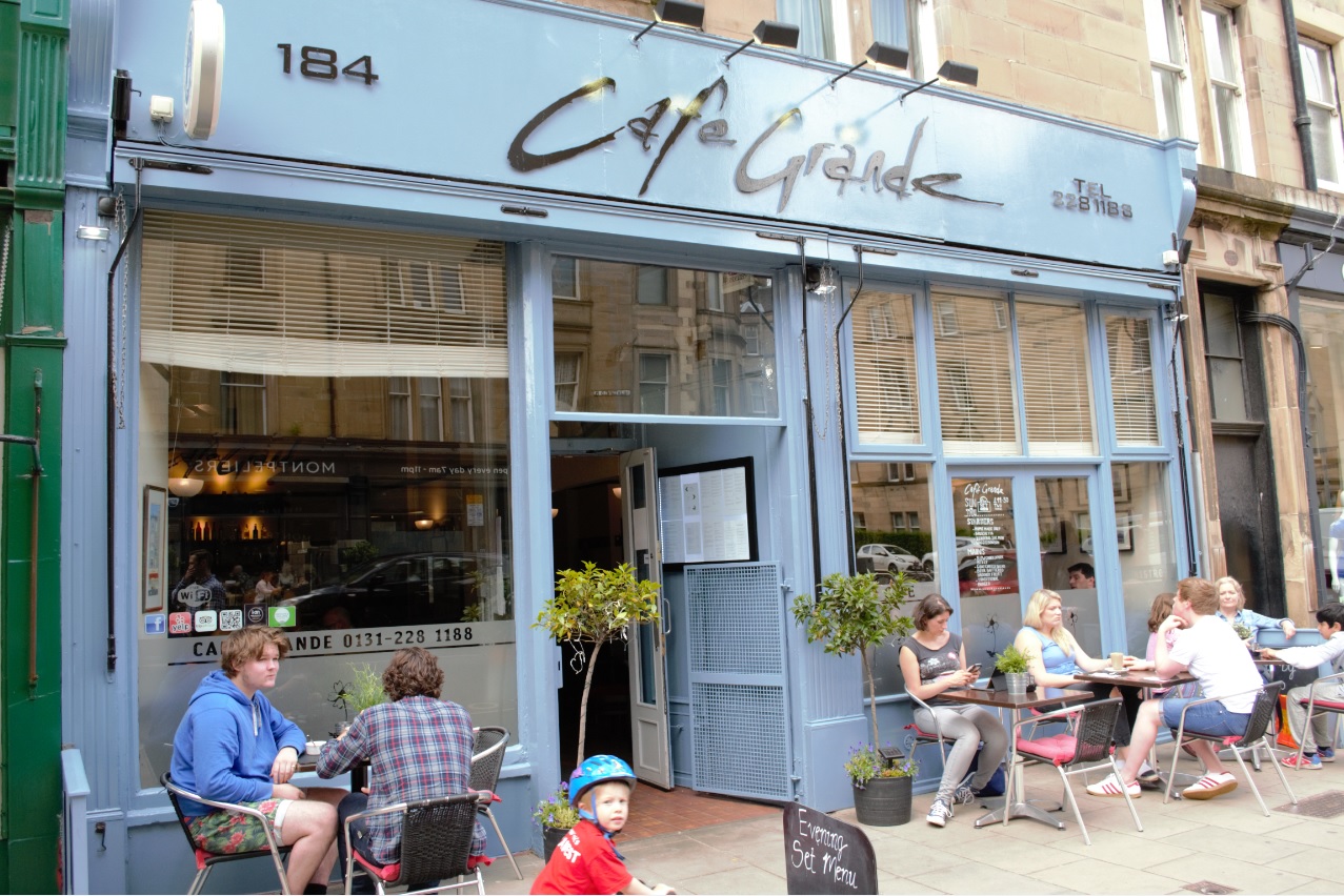 Cafe Grande Bruntsfield, Edinburgh