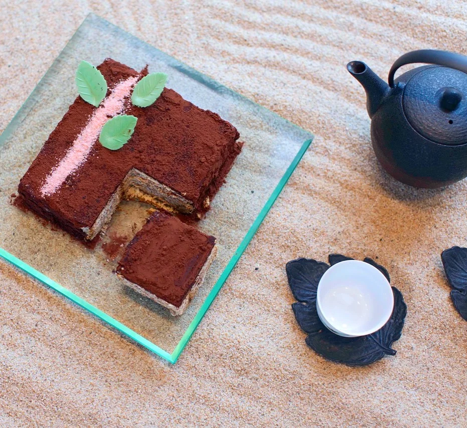 Layered Coffee Cake By Maman Allo Maman What S Cooking