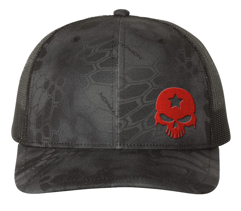 Skull Hat - Kryptek Typhon/Black