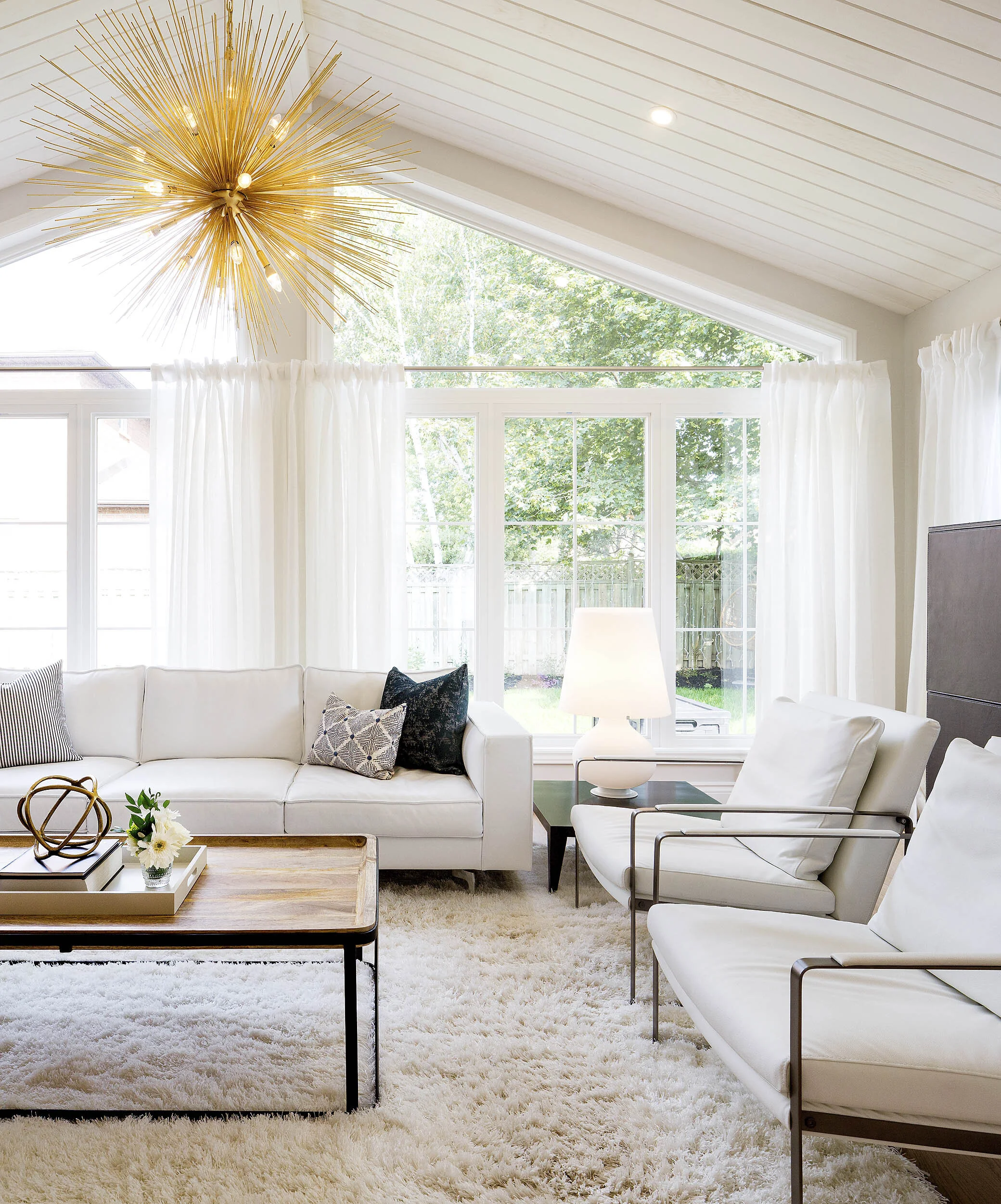 Renovated Residential Interior Design Photography of Living Room